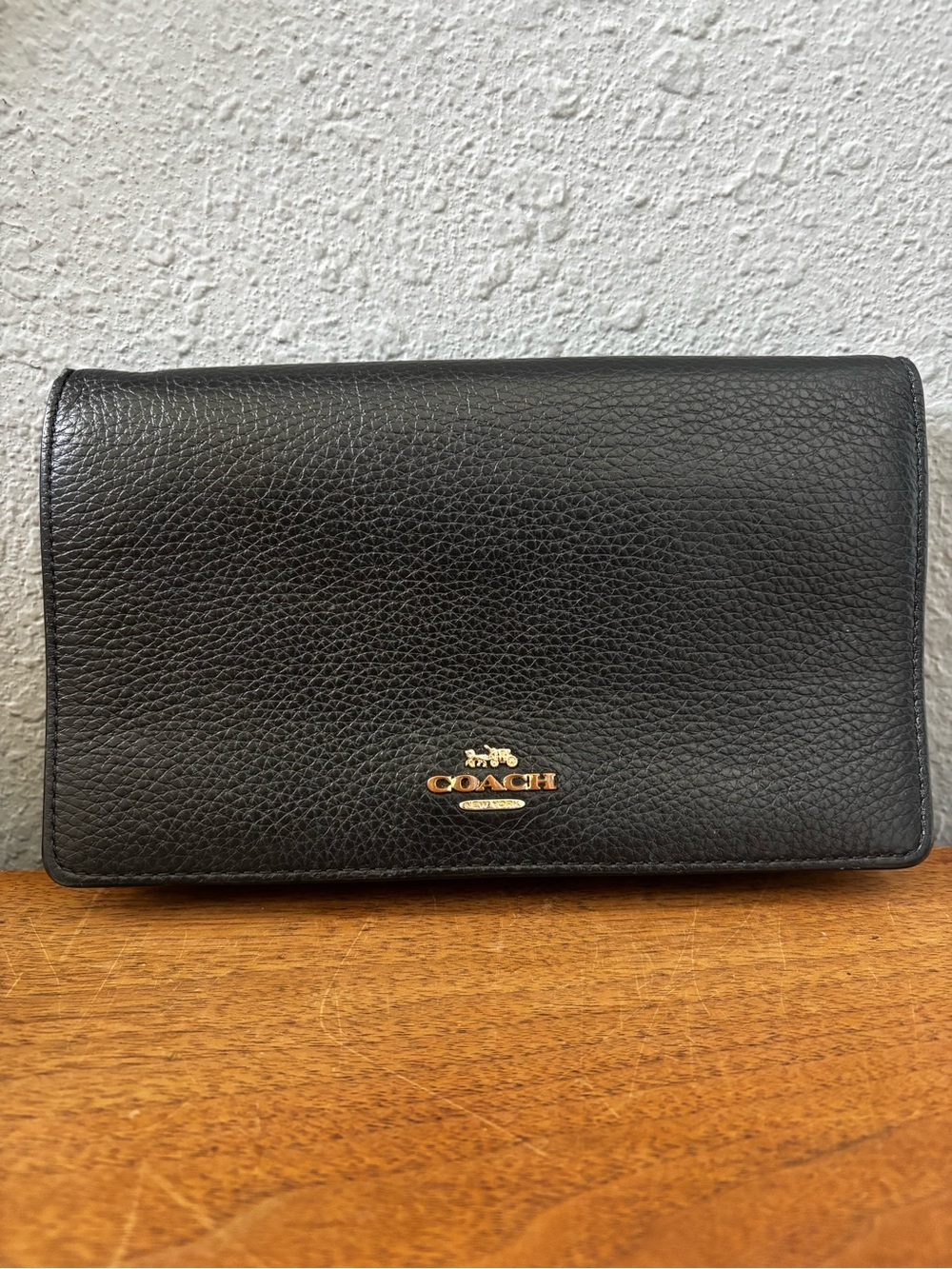 Coach Anna Foldover Clutch Crossbody